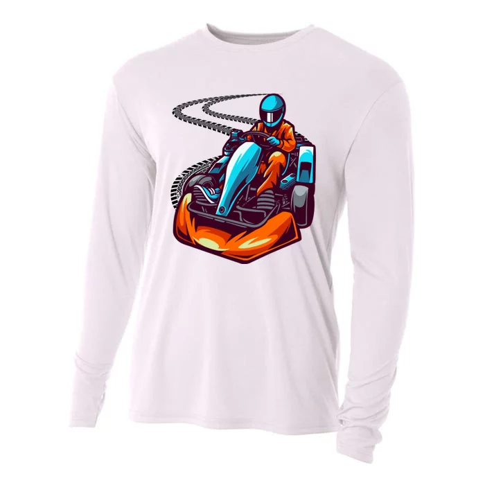 Go Karting Go Kart Racing Driver Cooling Performance Long Sleeve Crew