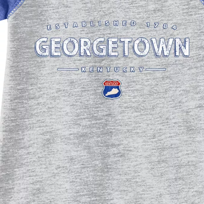 Georgetown Kentucky Georgetown Ky Funny Gift Infant Baby Jersey Bodysuit