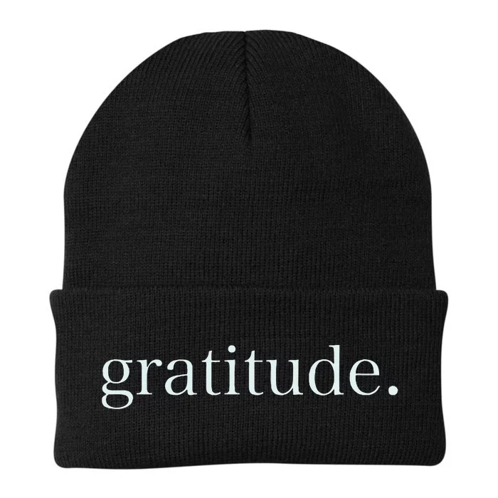 Goodness Kindness Gratitude Good Life Uplifting Knit Cap Winter Beanie