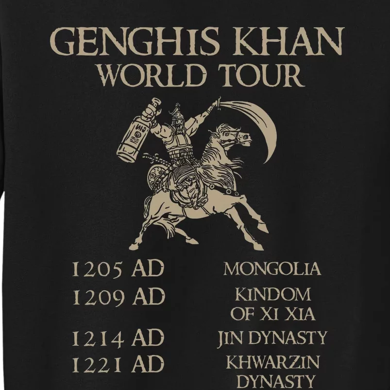 Genghis Khan Historic Mongol Asian History Sweatshirt