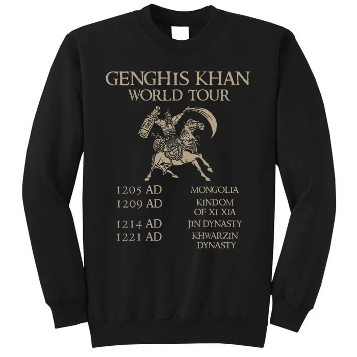 Genghis Khan Historic Mongol Asian History Sweatshirt