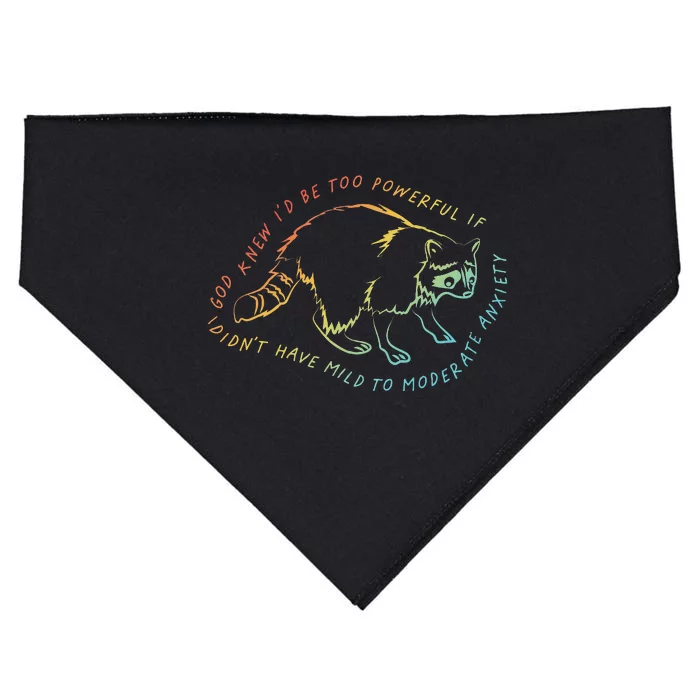 God Knew ID Be Too Powerful If I DidnT Have Mild USA-Made Doggie Bandana