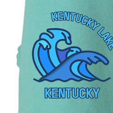 Graphic Kentucky Lake Kentucky Pocket Wave Souvenir Doggie 3-End Fleece Hoodie