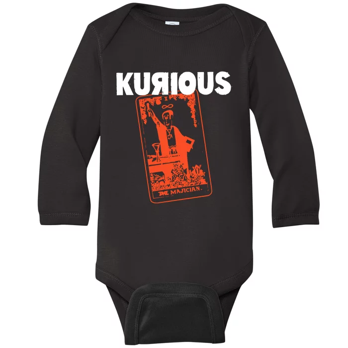 Gasdrawls Kurious Majician Baby Long Sleeve Bodysuit