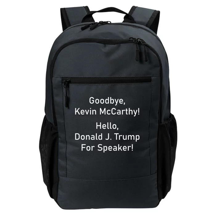 Goodbye Kevin McCarthy Hello Donald J. Trump For Speaker Daily Commute Backpack