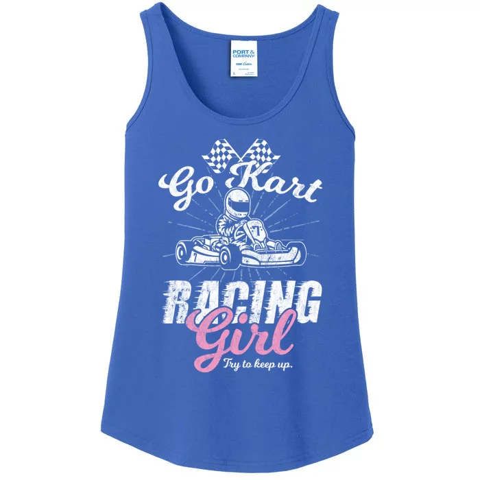 Go Kart Racing Gift Funny Sarcastic Design Gift Ladies Essential Tank