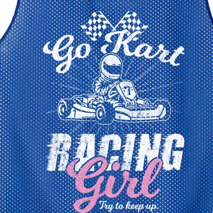 Go Kart Racing Gift Funny Sarcastic Design Gift Mesh Reversible Basketball Jersey Tank