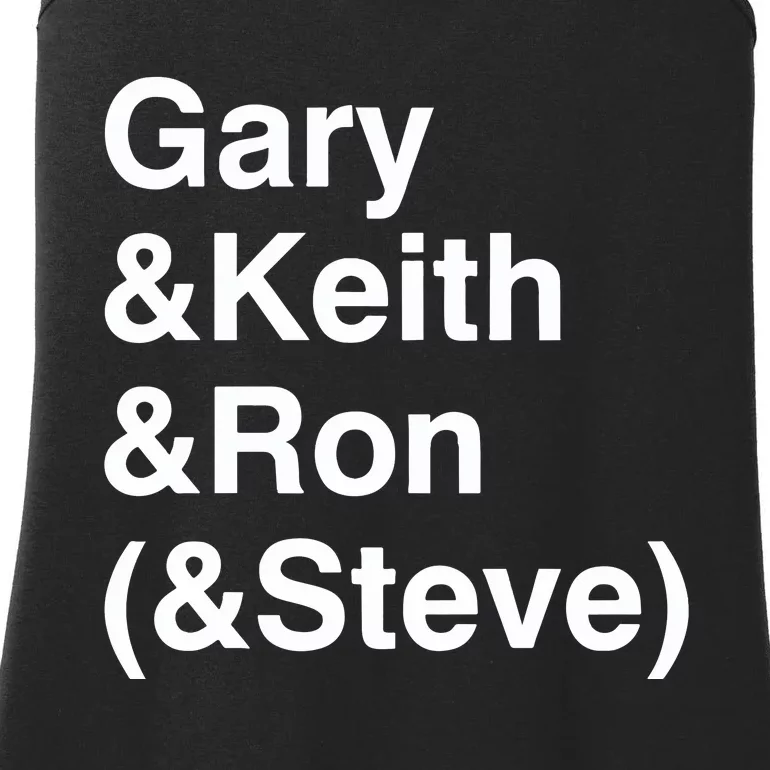 Gary Keith Ron Steve Ladies Essential Tank