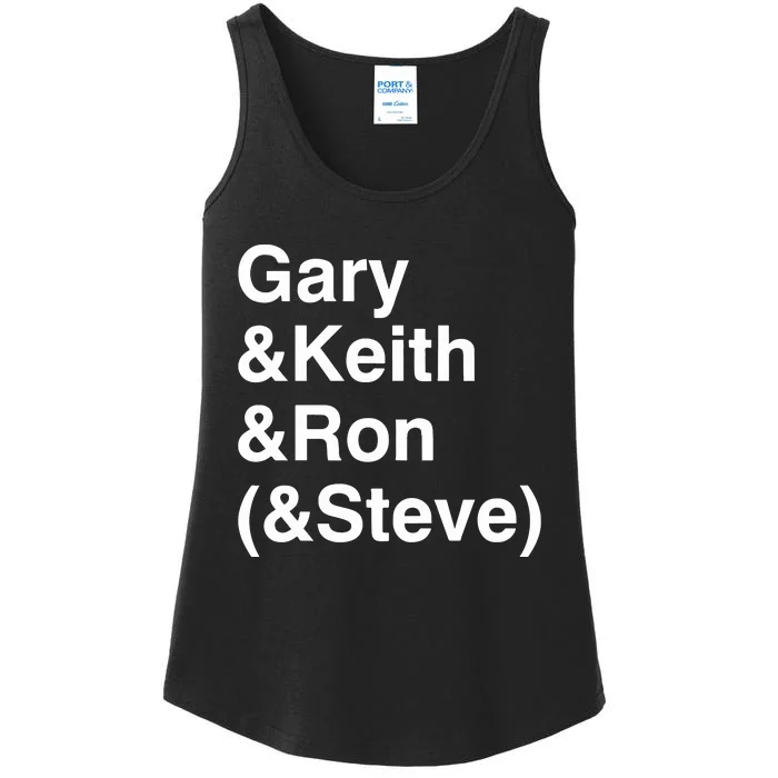 Gary Keith Ron Steve Ladies Essential Tank