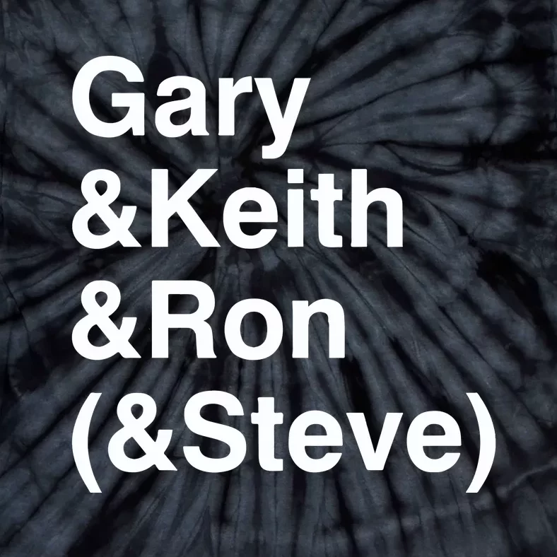 Gary Keith Ron Steve Tie-Dye T-Shirt