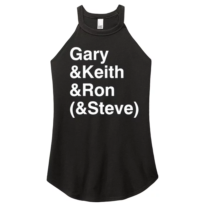 Gary Keith Ron Steve Women’s Perfect Tri Rocker Tank