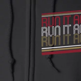 George Kittle Run It Again Full Zip Hoodie