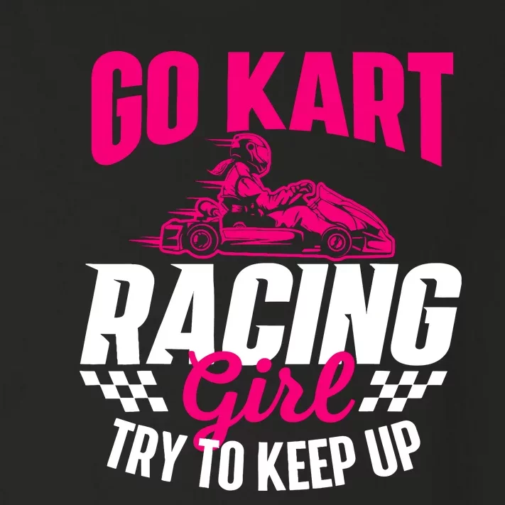 Go Kart Racing Girl Go Karting Lover Go Cart Racing Toddler Long Sleeve Shirt