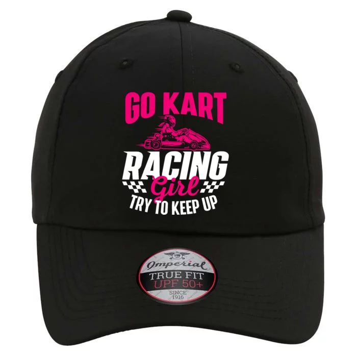 Go Kart Racing Girl Go Karting Lover Go Cart Racing The Original Performance Cap