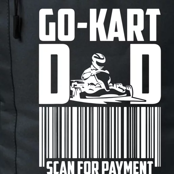 Go Kart Racing Dad Payment Karting Gocart Racer Daily Commute Backpack