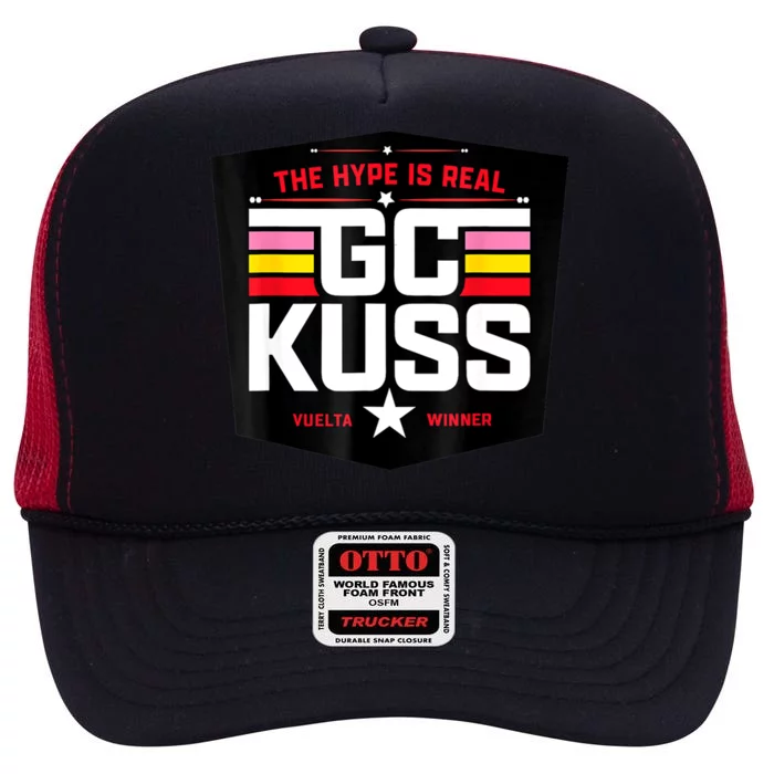 GC Kuss The Hype Is Real And High Crown Mesh Trucker Hat