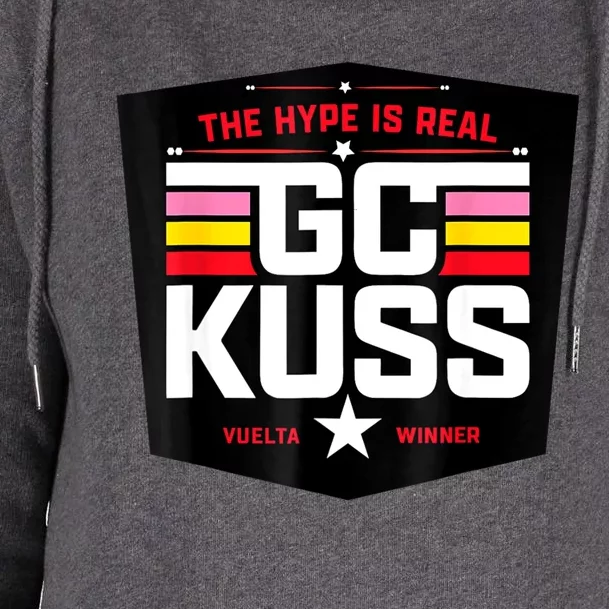 GC Kuss The Hype Is Real And Womens Funnel Neck Pullover Hood