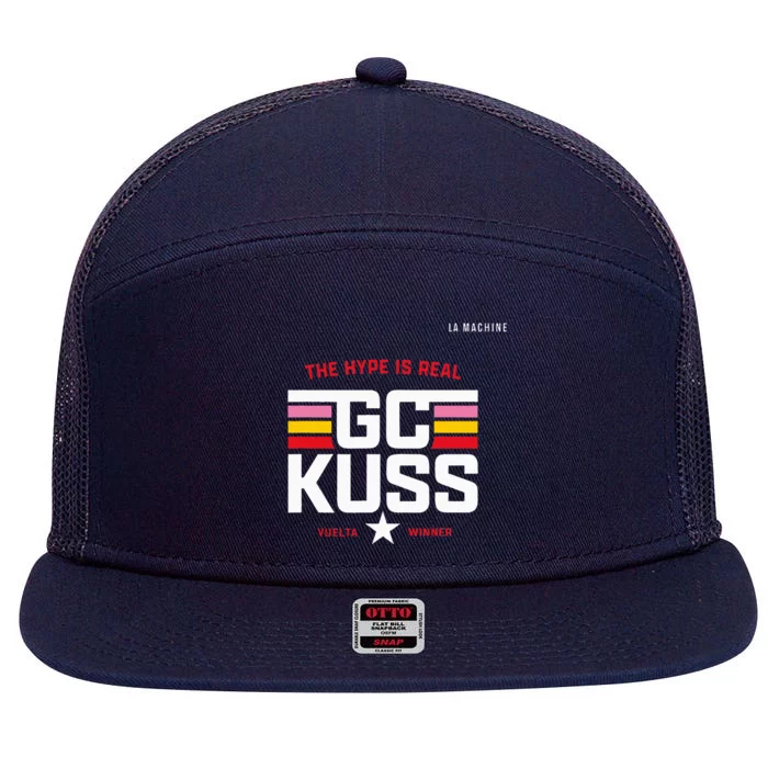 GC Kuss The Hype Is Real 7 Panel Mesh Trucker Snapback Hat