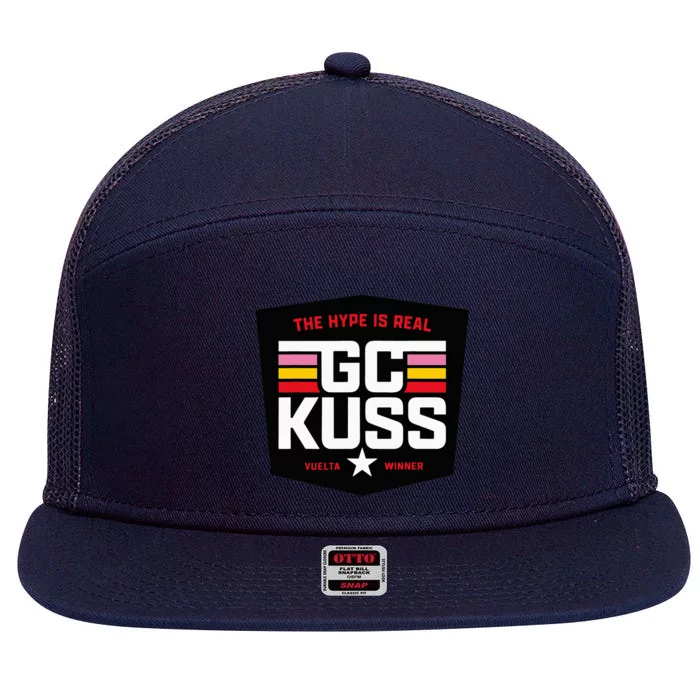 GC Kuss The Hype Is Real 7 Panel Mesh Trucker Snapback Hat