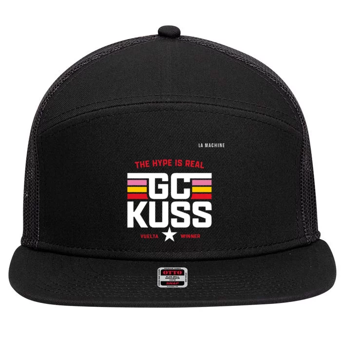 GC Kuss The Hype Is Real 7 Panel Mesh Trucker Snapback Hat