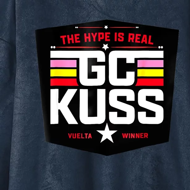 Gc Kuss The Hype Is Real Gc Kuss Store Hooded Wearable Blanket