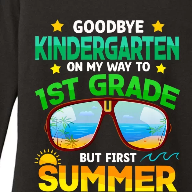 Goodbye Kindergarten Way To 1st Grade Summer Graduation Womens CVC Long Sleeve Shirt