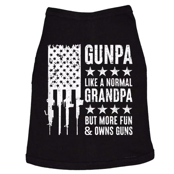 Gunpa Like A Normal Grandpa But More Fun & Owns Guns Doggie Tank