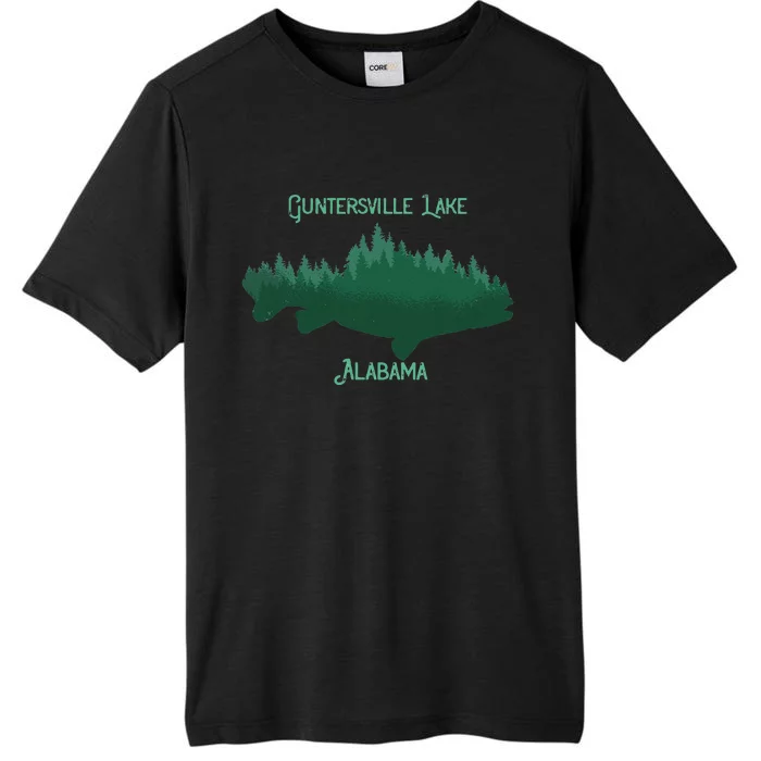 Guntersville Lake Alabama Souvenir ChromaSoft Performance T-Shirt