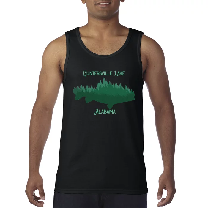 Guntersville Lake Alabama Souvenir Tank Top