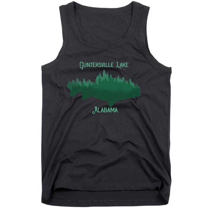 Guntersville Lake Alabama Souvenir Tank Top