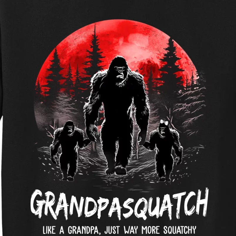 Grandpasquatch Like A Grandpa Just Way More Squatchy Funny Sweatshirt