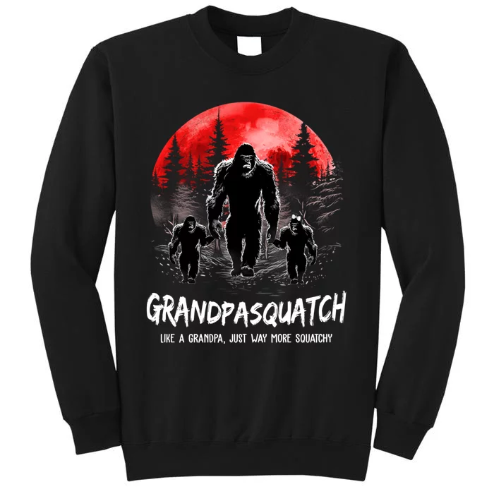 Grandpasquatch Like A Grandpa Just Way More Squatchy Funny Sweatshirt