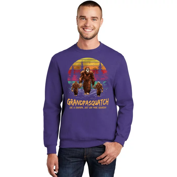 Grandpasquatch Like A Grandpa Just Way More Squatchy Funny Sweatshirt