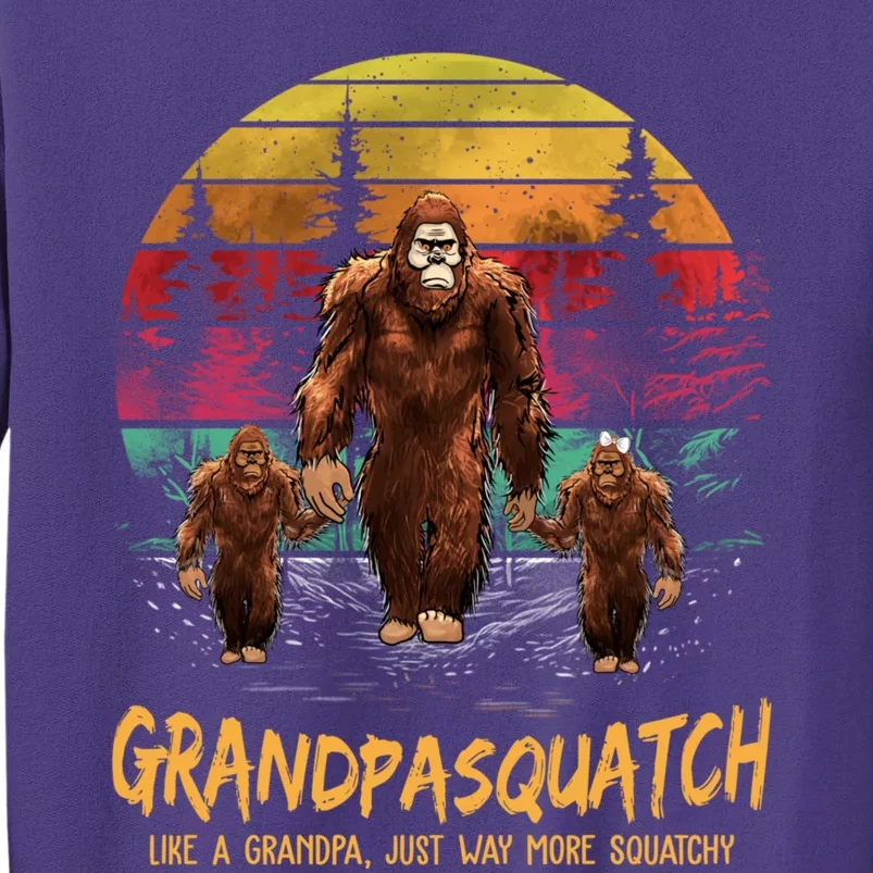 Grandpasquatch Like A Grandpa Just Way More Squatchy Funny Sweatshirt