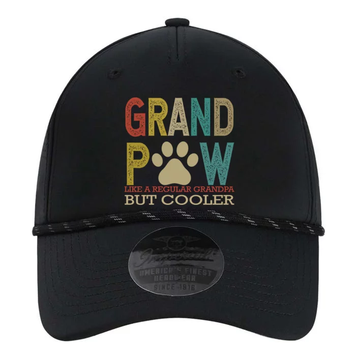 Grandpaw Like A Regular Grandpa But Cooler Funny Fathers Day Great Gift Performance The Dyno Cap