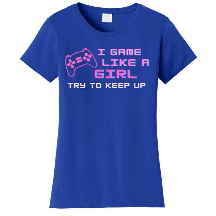 Game Like A Cute Gift Women's T-Shirt