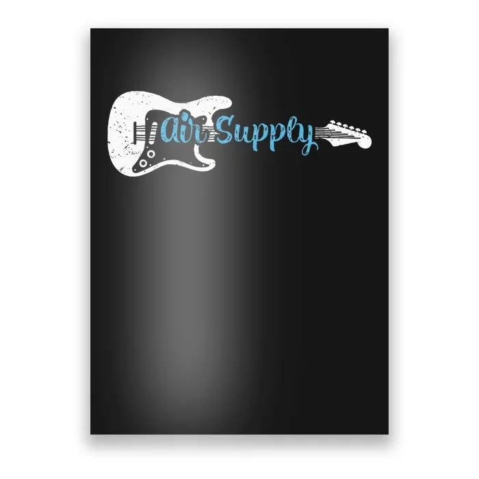 Guitar Lover Air Supply Poster