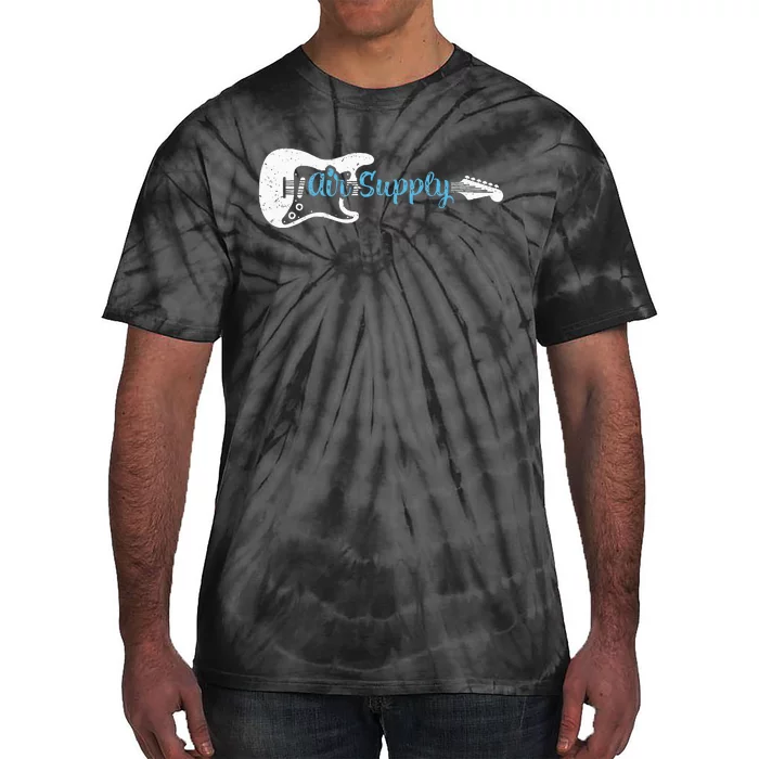 Guitar Lover Air Supply Tie-Dye T-Shirt