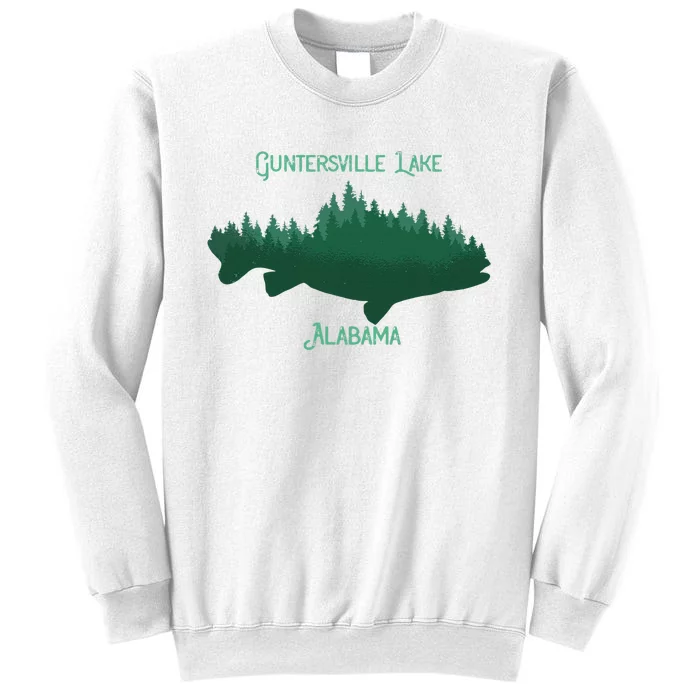 Guntersville Lake Alabama Souvenir Sweatshirt