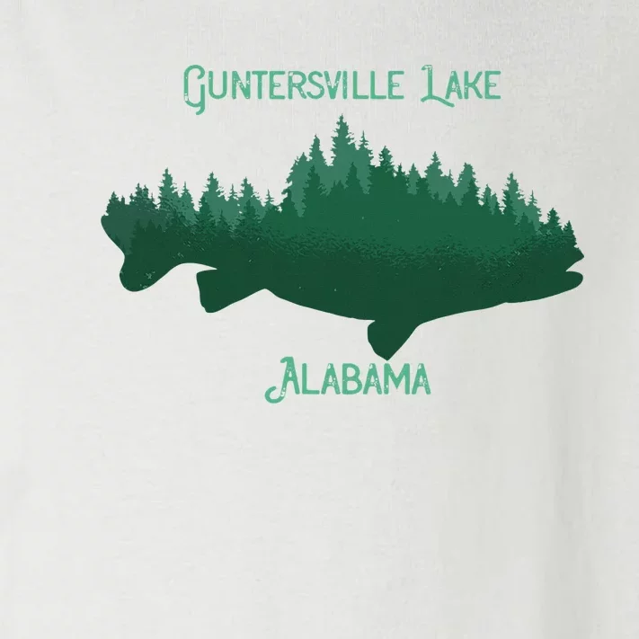 Guntersville Lake Alabama Souvenir Toddler Long Sleeve Shirt