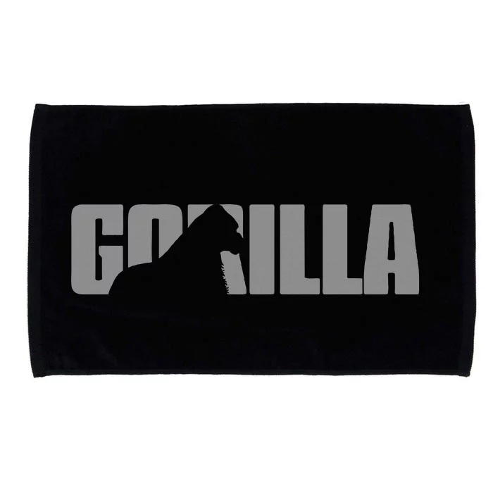 Gorilla Lover Apparel Animal Great Ape Gorilla Microfiber Hand Towel