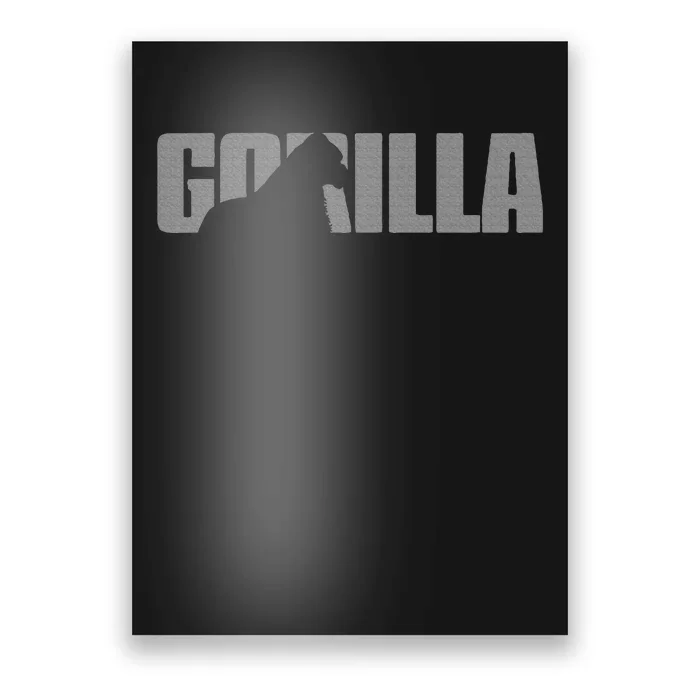 Gorilla Lover Apparel Animal Great Ape Gorilla Poster