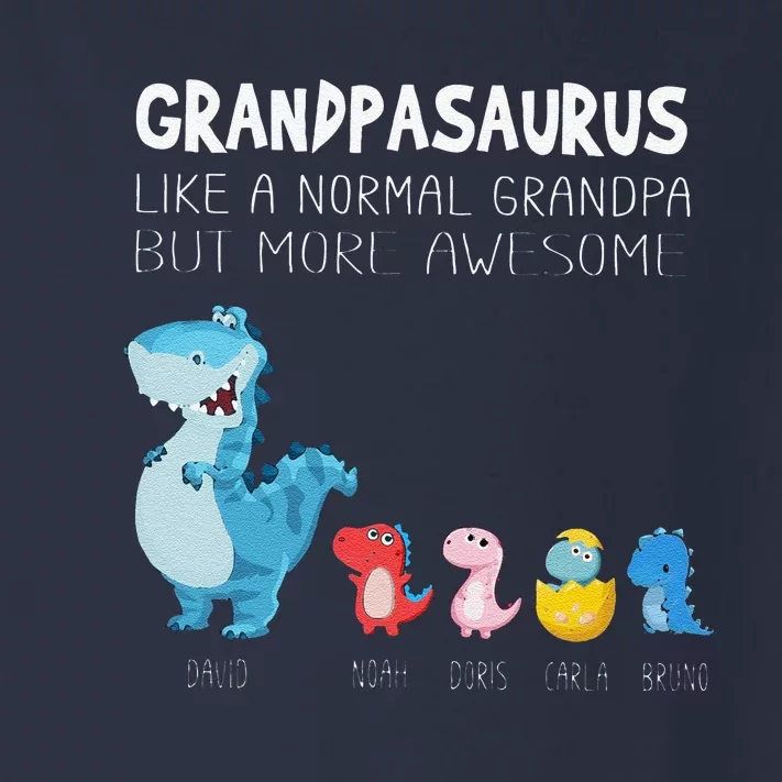 Grandpasaurus Like A Normal Grandpa But More Awesome Toddler Long Sleeve Shirt