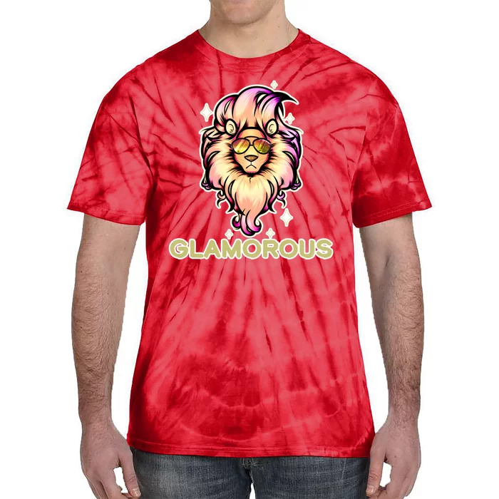 Glamorous Lion Tie-Dye T-Shirt