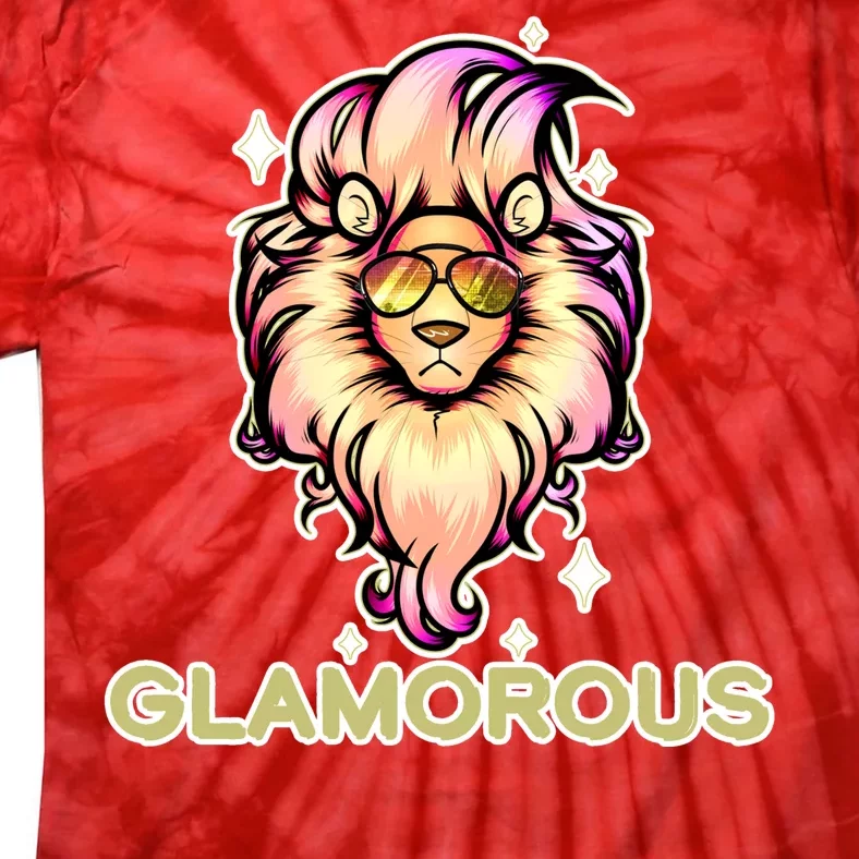 Glamorous Lion Tie-Dye T-Shirt