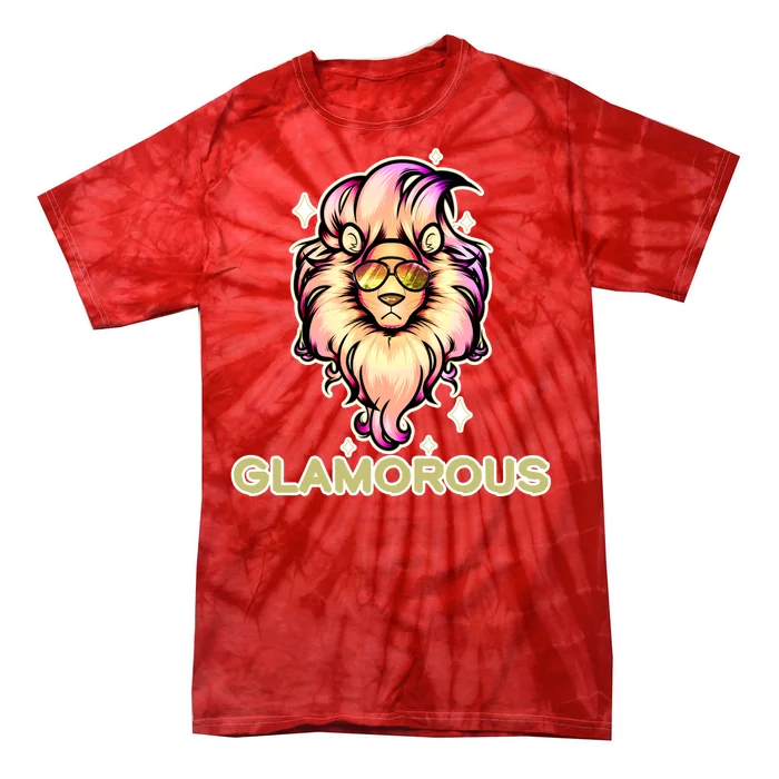 Glamorous Lion Tie-Dye T-Shirt