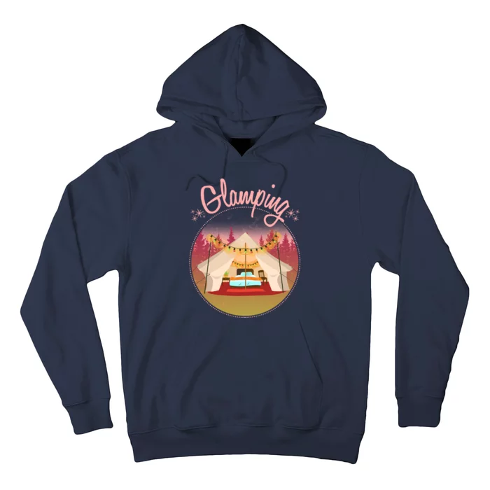 Glamping Fancy Camping Hoodie