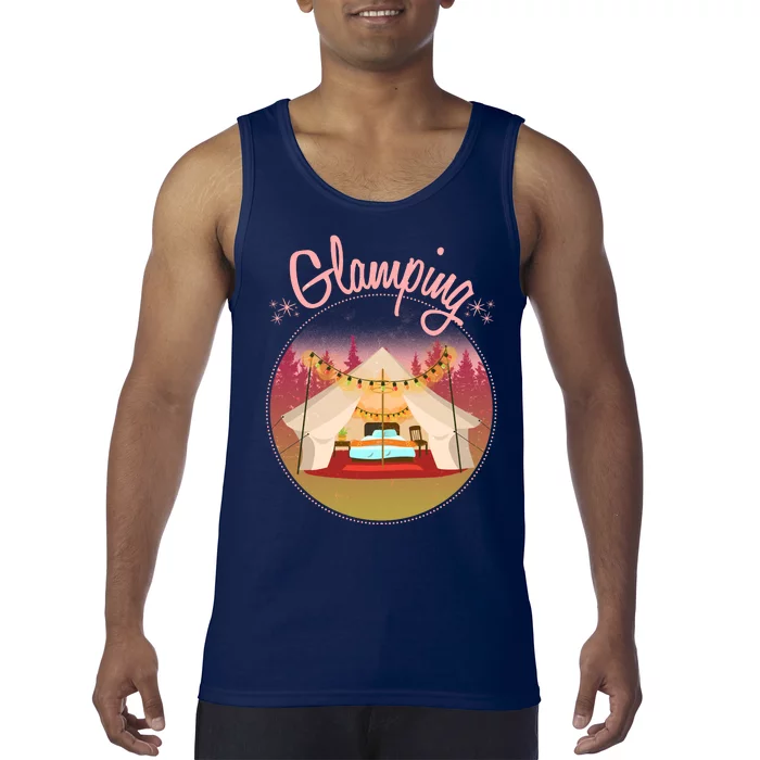 Glamping Fancy Camping Tank Top