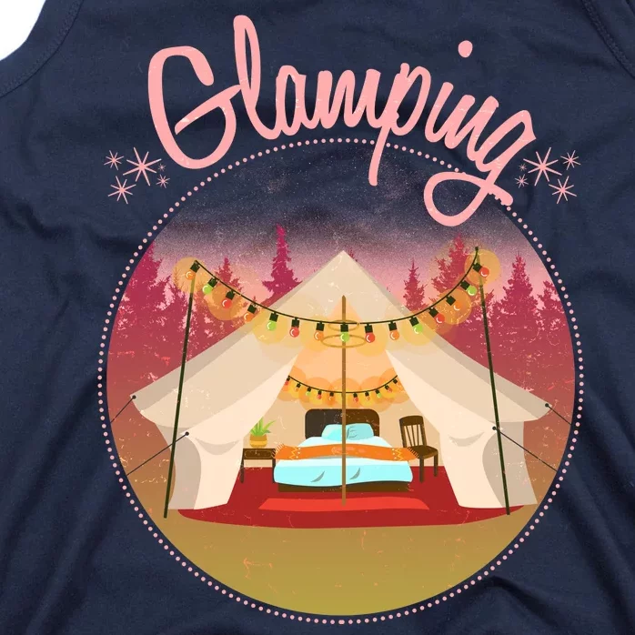 Glamping Fancy Camping Tank Top