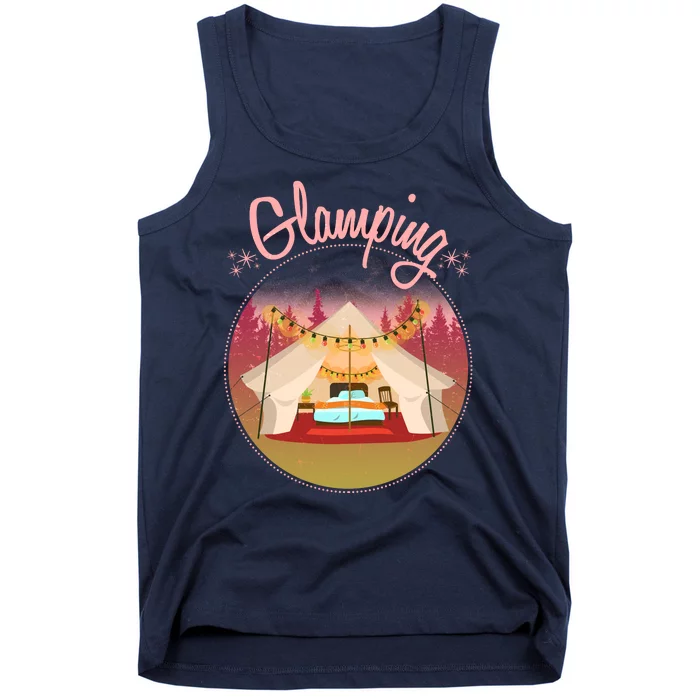 Glamping Fancy Camping Tank Top